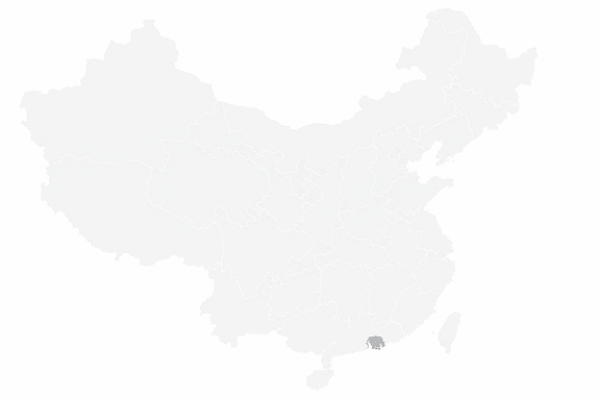 Hong Kong map